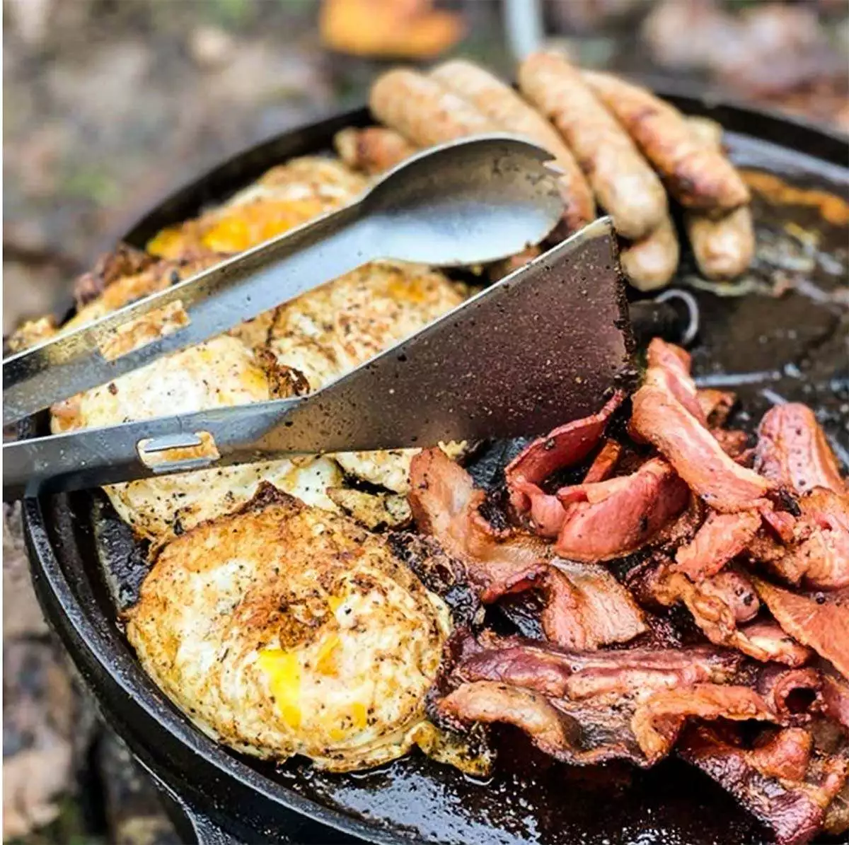 Pathfinder Stainless Steel Camp Tongs - Image 3