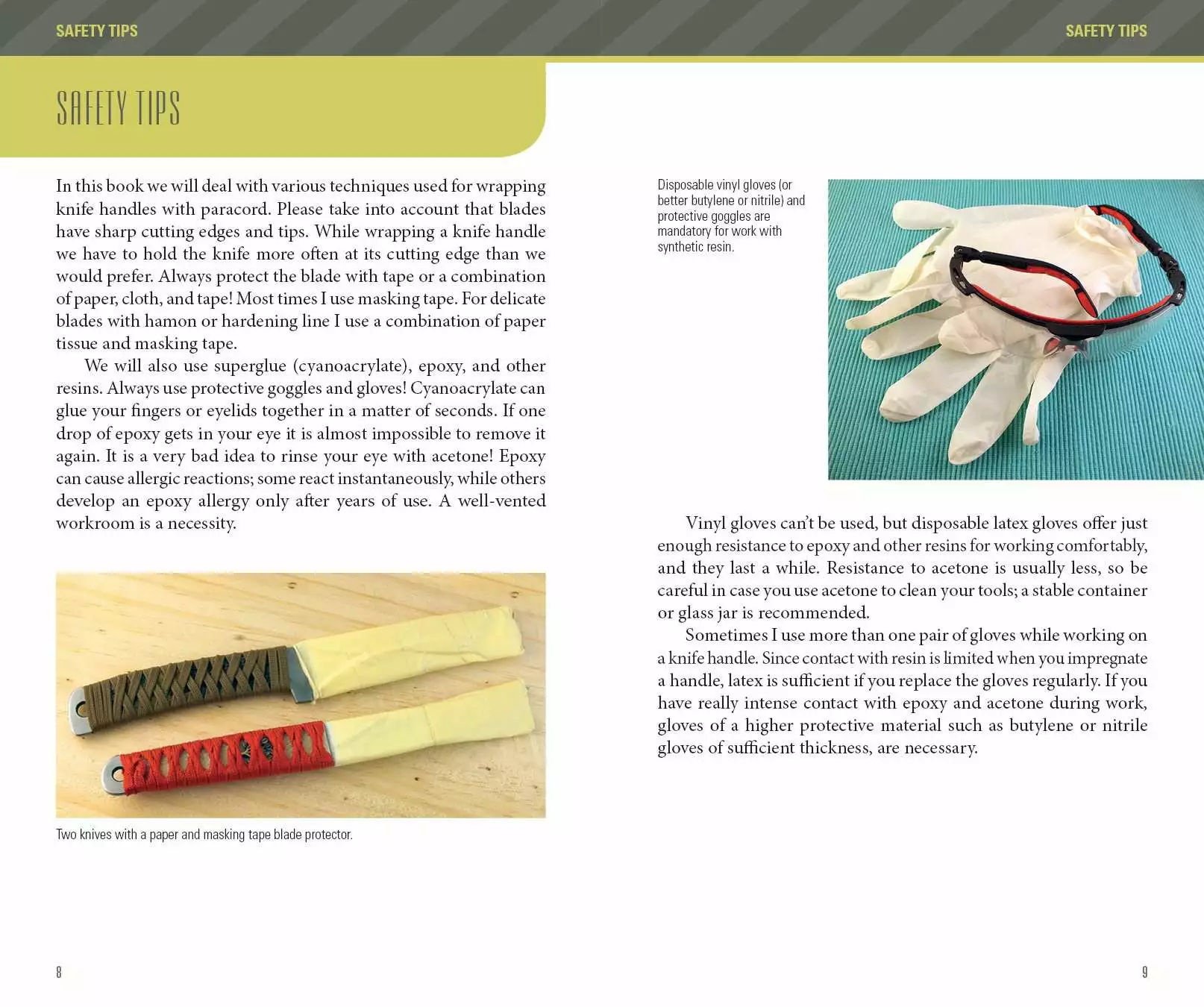 Paracord Book Knife Handle Wraps - Image 3