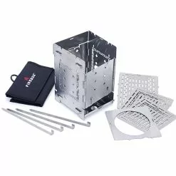 Firebox Stove G2 Stainless Steel Deluxe Combo Kit