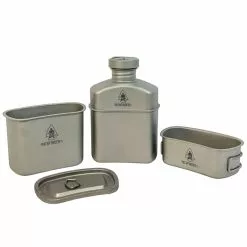 Pathfinder 1100ml Titanium Canteen Cooking Kit