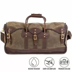 Frost River Overland Valise Carry On Bag