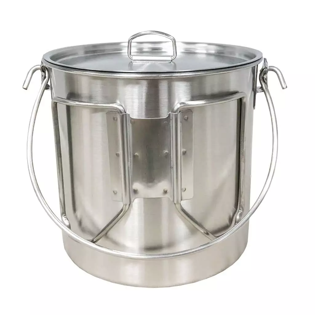 Pathfinder Stainless Bush Pot And Lid 64oz - Image 2
