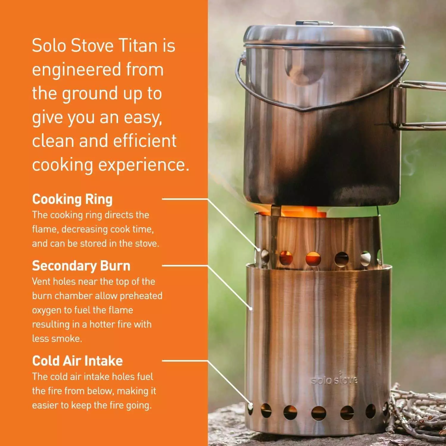 Solo Stove Titan-Pot1800 Combo - Image 4