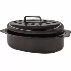 Enamelled Steel Casserole Dish For Solar Cooking