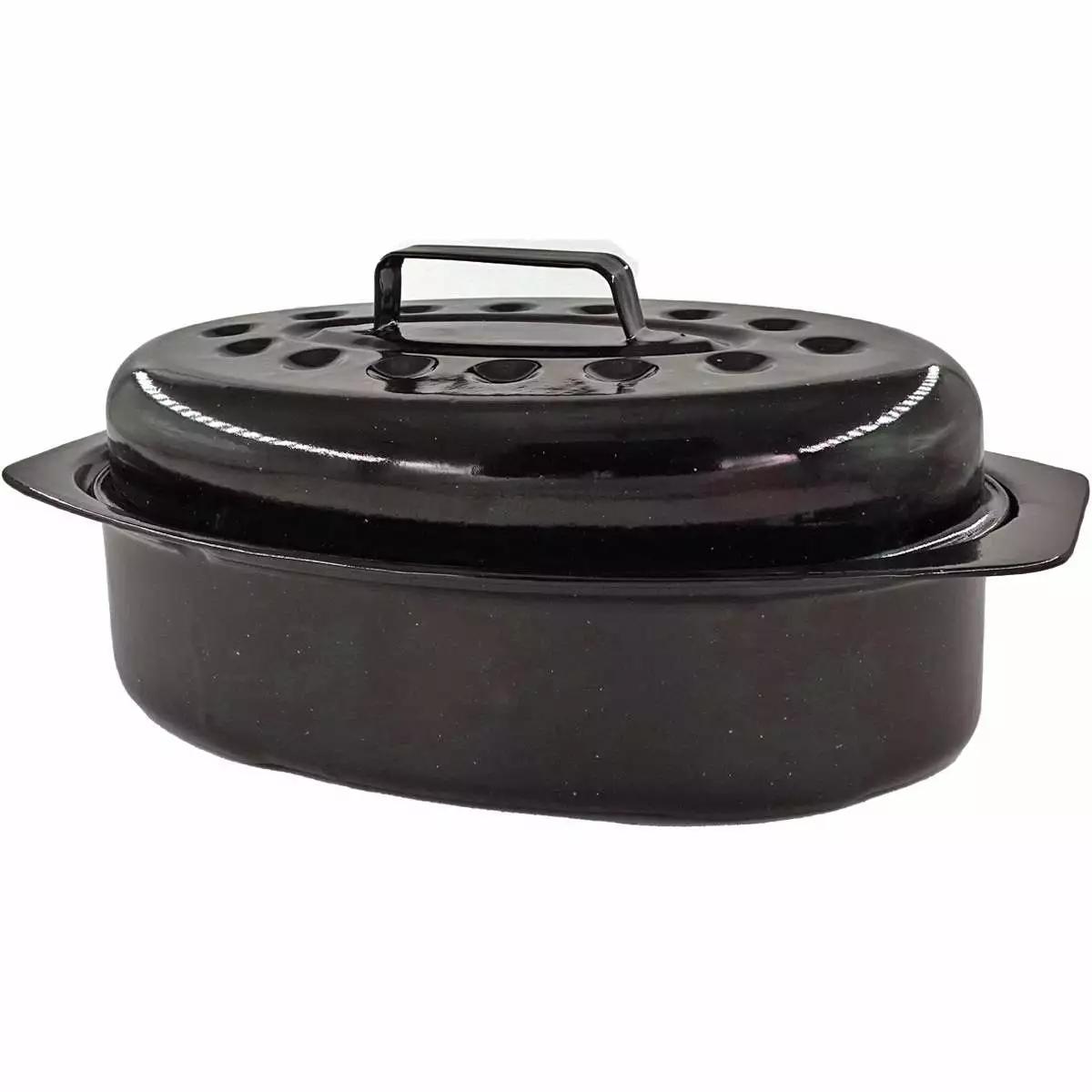 Enamelled Steel Casserole Dish For Solar Cooking