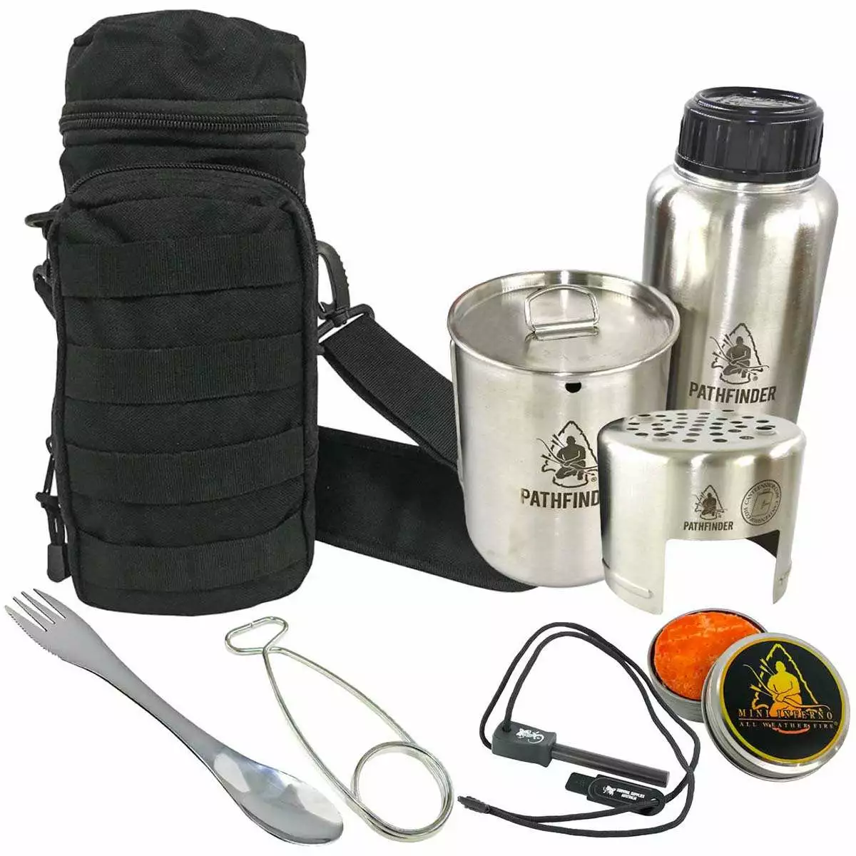 Pathfinder Bottle Cooking Kit 32oz With Black GEN3 Bottle Bag