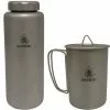 Pathfinder Titanium 1050mL Bottle & Cup Set