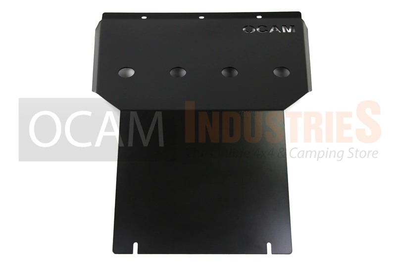 OCAM Aluminium Bash Plates For Toyota Landcruiser 100 Series - 6mm Black - Image 2