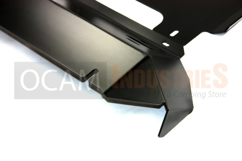 OCAM Aluminium Bash Plates For Toyota Hilux N80 SR SR5 2015-Current, 6mm, Black - Image 5