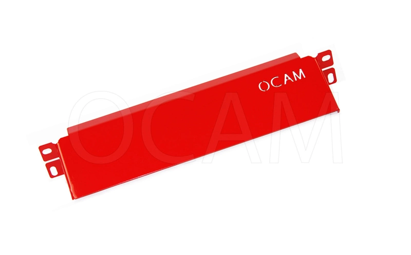 OCAM Aluminium Bash Plates For Nissan Patrol GQ GU - 4mm Aluminium In Red - Image 3