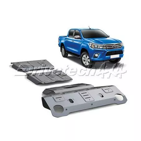 Rival Underbody Armour To Suit Toyota Hilux N80 GUN126R 01/2015-Current - Image 2