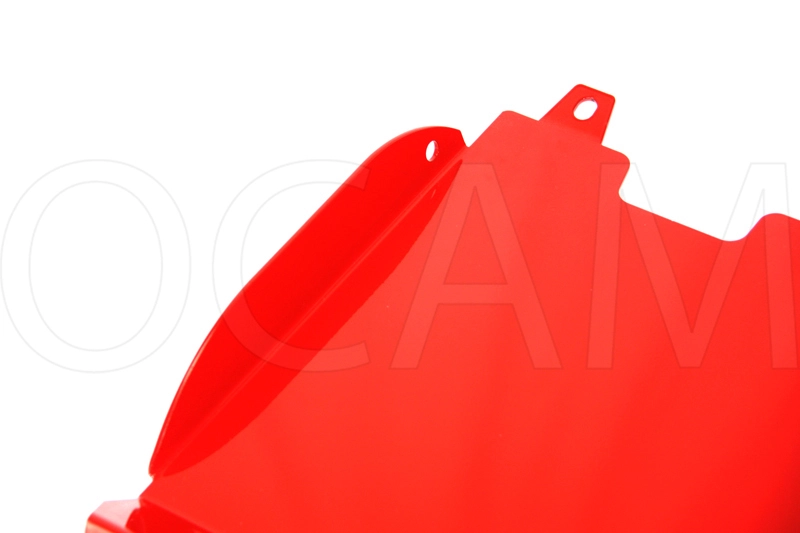 OCAM Steel Bash Plates For Toyota Hilux 2001-2004 Diesel Only, 4mm - RED - Image 3