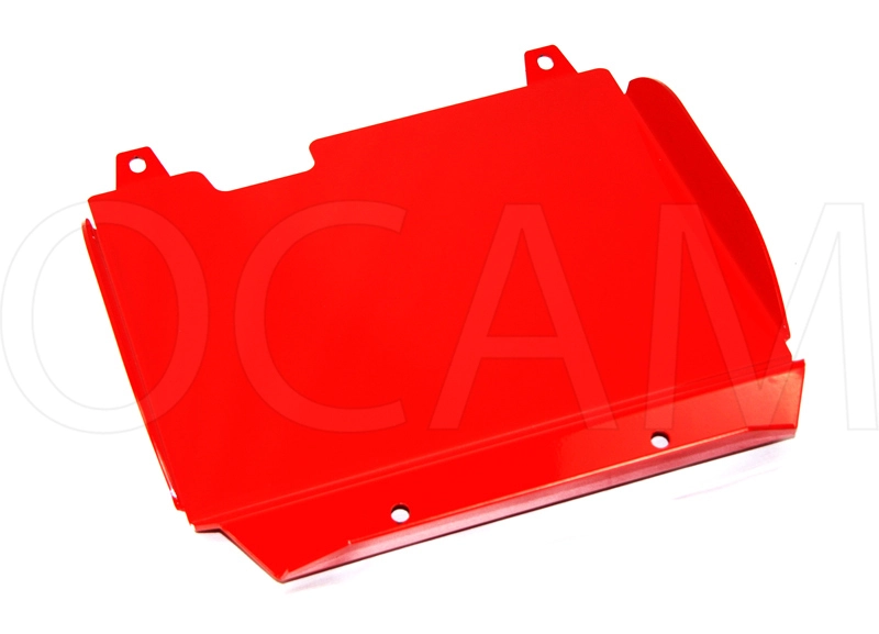 OCAM Steel Bash Plates For Toyota Hilux 2001-2004 Diesel Only, 4mm - RED - Image 5