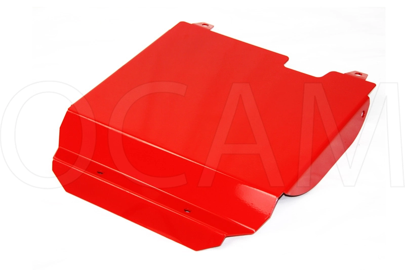 OCAM Steel Bash Plates For Toyota Hilux 2001-2004 Diesel Only, 4mm - RED - Image 6