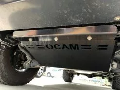 OCAM 3pce Steel Bash Plates For Toyota Landcruiser 200 Series 4mm SILVER