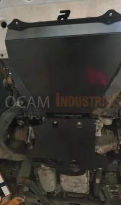 OCAM 2pce Steel Bash Plates For Holden Colorado RG 07/2016-Current, 4mm Black