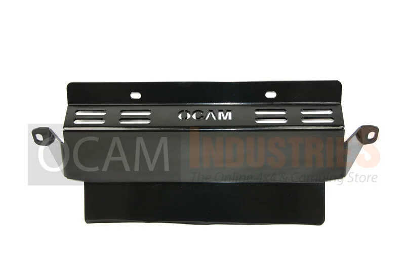 OCAM Steel Bash Plates For Toyota Landcruiser 70 75 78 79 Series PRE 2007 Radiator , 4mm BLACK - Image 5