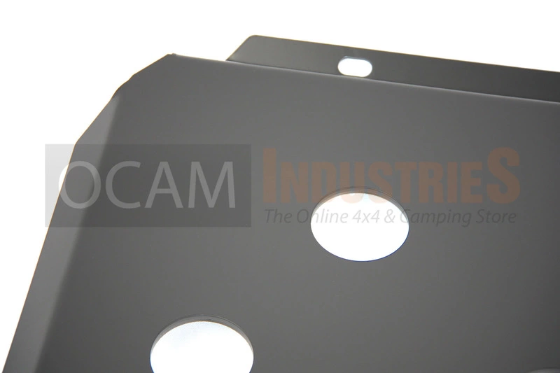 OCAM Steel Bash Plates For Mazda BT-50 11/2011-08/2020, 4mm Steel, Silver BT50 - Image 4