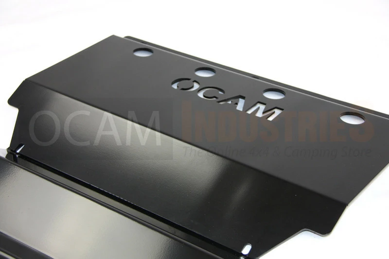 OCAM Steel Bash Plates For Mitsubishi Challenger PB PC 2009-15, Steel 4mm Black - Image 5