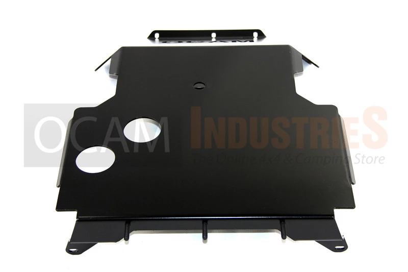 OCAM Steel Bash Plates For Nissan Navara D22 - 4mm Steel Black - Image 4