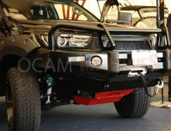 OCAM Steel Bash Plate For Toyota Fortuner 2015-Current 4mm - Steel Red