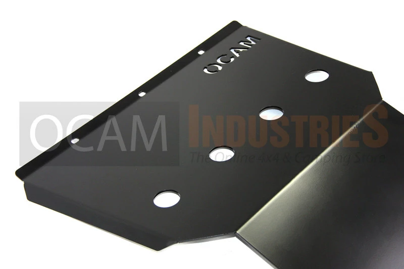 OCAM Steel Bash Plates For Toyota Landcruiser 100 Series - 4mm Steel Black - Image 4