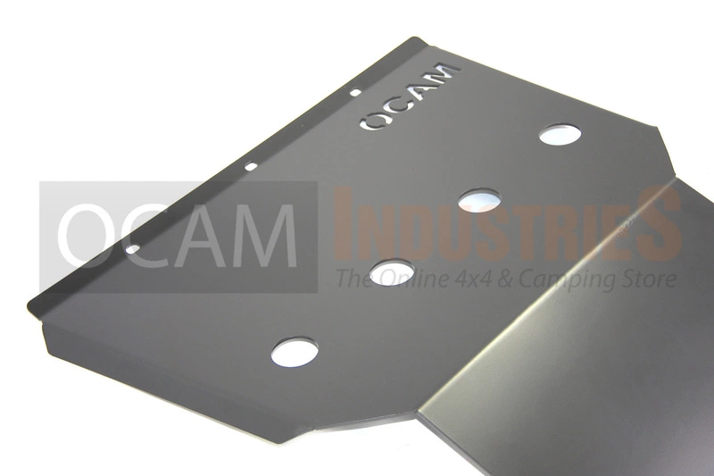 OCAM Steel Bash Plates For Toyota Land Cruiser 100 Series - 4mm Steel Silver - Image 4