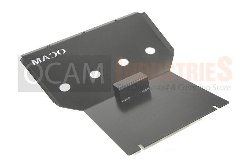 OCAM Steel Bash Plates For Toyota Land Cruiser 100 Series - 4mm Steel Silver - Image 5