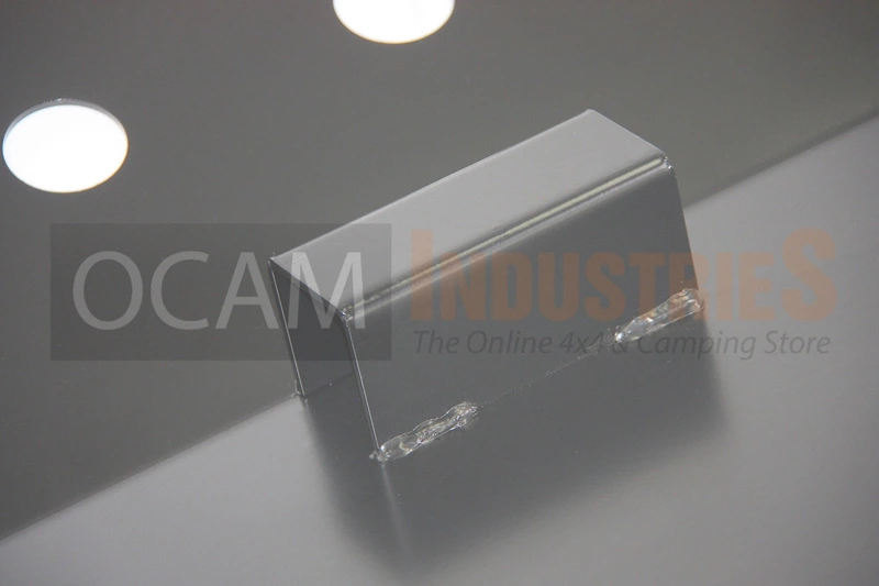 OCAM Steel Bash Plates For Toyota Land Cruiser 100 Series - 4mm Steel Silver - Image 6