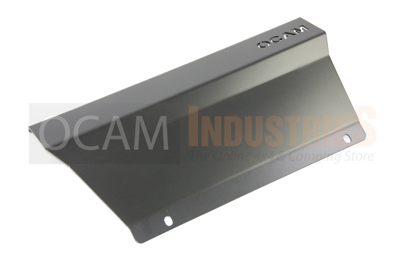 OCAM Steel Bash Plates For Toyota Land Cruiser 80 Series - 4mm Steel Silver - Image 5