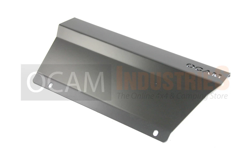 OCAM Steel Bash Plates For Toyota Land Cruiser 80 Series - 4mm Steel Silver - Image 6