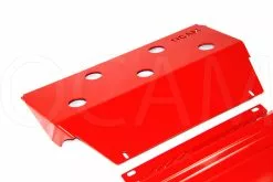 OCAM Steel Bash Plates For Mitsubishi Triton ML MN 2006-04/2015, 4mm-RED #2