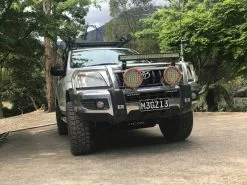 OCAM Steel Bash Plates For Toyota Prado 120 Series 2002-09 4mm Black