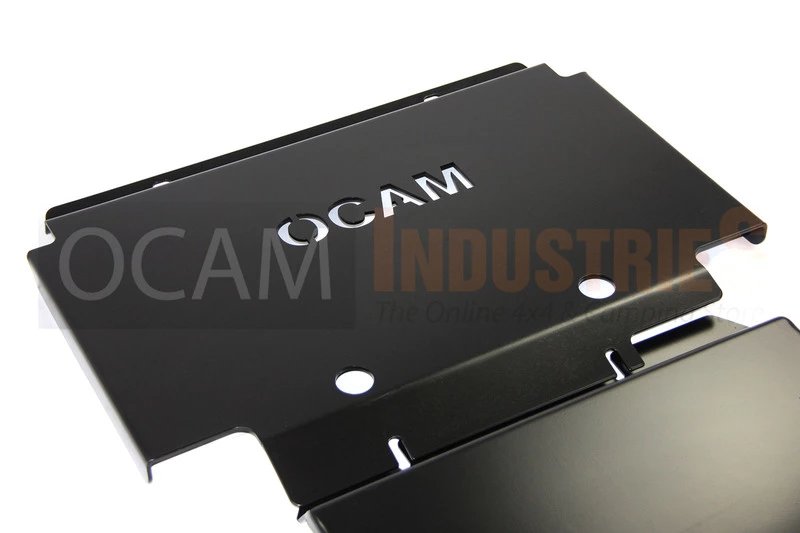 OCAM Steel Bash Plates For Ford Ranger PX PXMKII PXMKIII 2011-06/2022, 4mm Steel Black (2nd Style) - Image 3