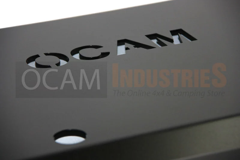 OCAM Steel Bash Plates For Ford Ranger PX PXMKII PXMKIII 2011-06/2022, 4mm Steel Black (2nd Style) - Image 6