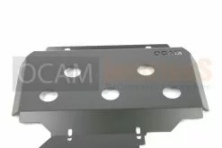 OCAM Steel Bash Plates For Ford Ranger PX PXMKII PXMKIII 2011-06/2022, 4mm Silver