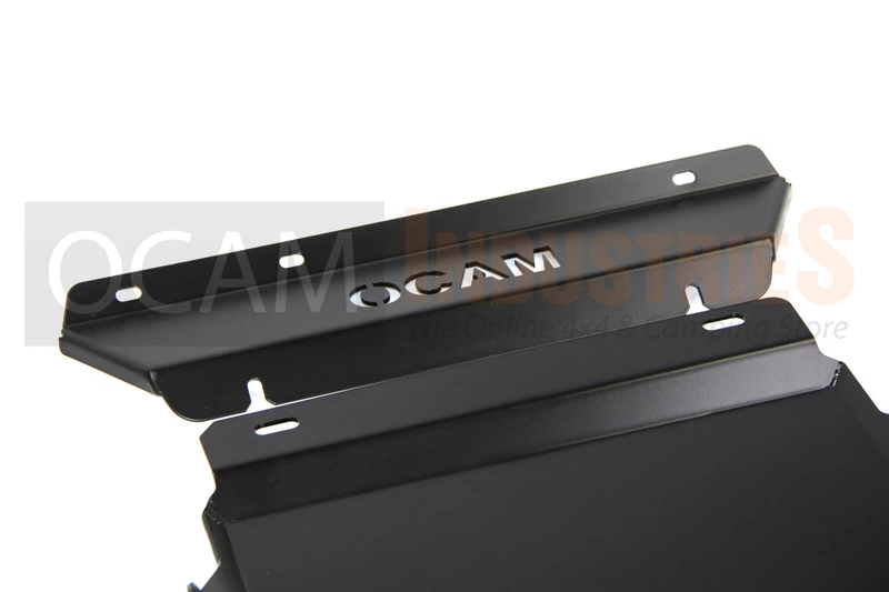 OCAM Steel Bash Plate For Toyota Hilux N80 SR SR5 2015-Current, 4mm, Black - Image 2