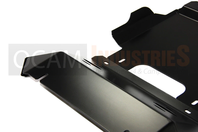 OCAM Steel Bash Plate For Toyota Hilux N80 SR SR5 2015-Current, 4mm, Black - Image 6