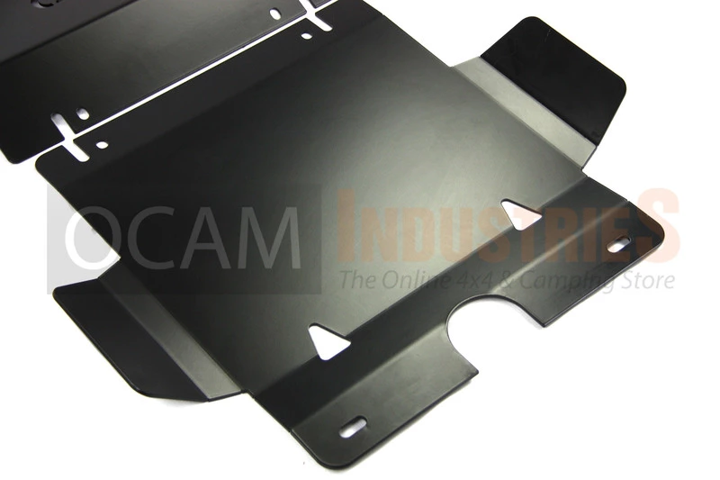 OCAM Steel Bash Plates For Toyota Hilux N70 SR SR5 2005-15 4mm, Black - Image 3