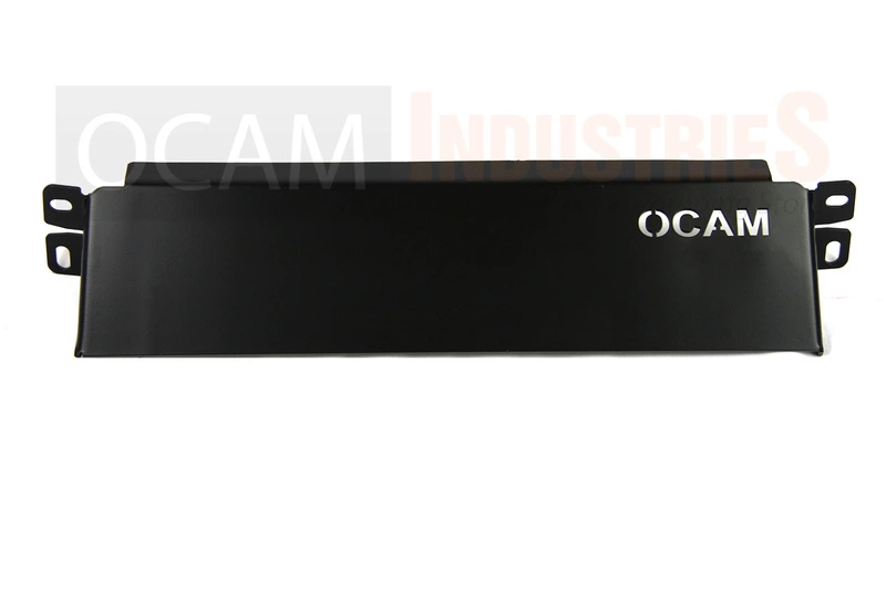 OCAM Steel Bash Plates For Nissan Patrol GQ GU - 4mm Steel In Black