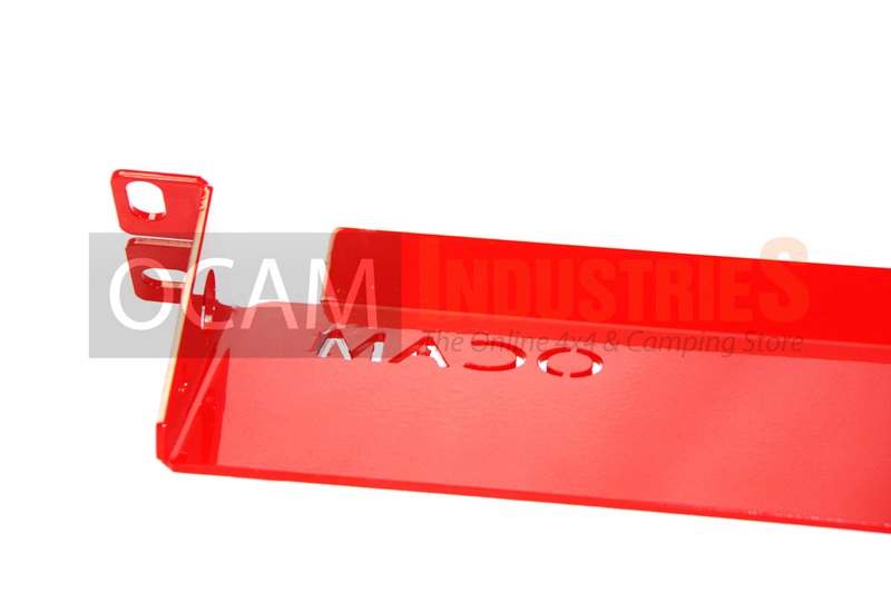 OCAM Steel Bash Plates For Nissan Patrol GQ GU - 4mm Steel In Red - Image 5